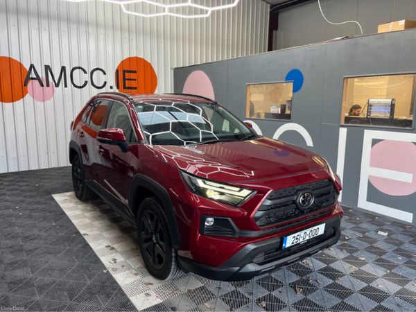 Toyota RAV4 SUV, Petrol Hybrid, 2025, Red
