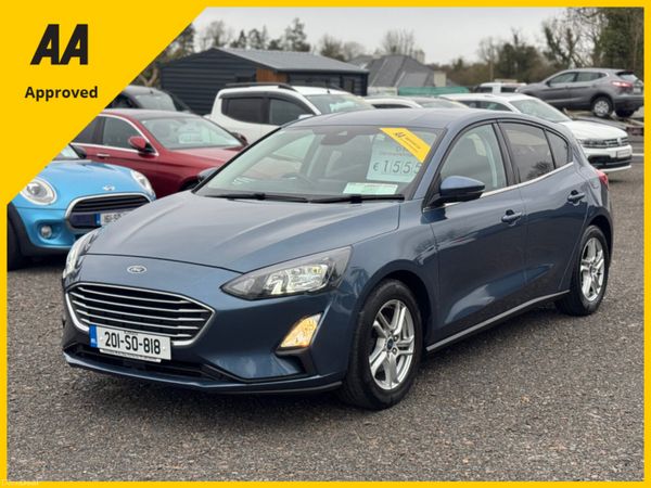 Ford Focus Hatchback, Petrol, 2020, Blue