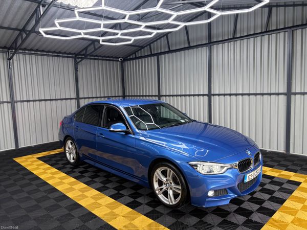 BMW 3-Series Saloon, Petrol Plug-in Hybrid, 2017, Blue