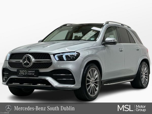Mercedes-Benz GLE SUV, Diesel Plug-in Hybrid, 2023, Silver