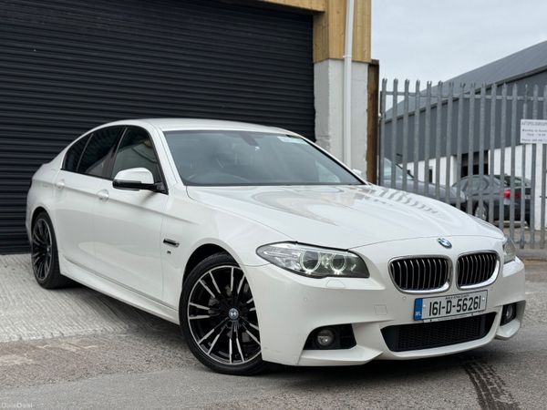 BMW 5-Series Saloon, Diesel, 2016, White