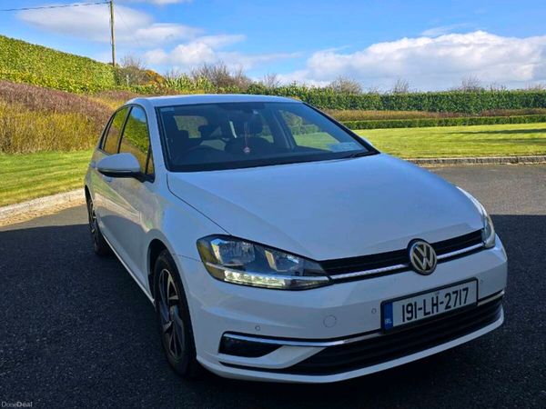 Volkswagen Golf Hatchback, Diesel, 2019, White