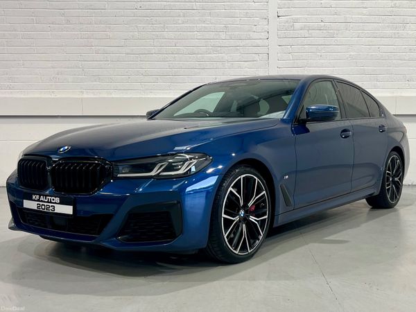 BMW 5-Series Saloon, Diesel, 2023, Blue