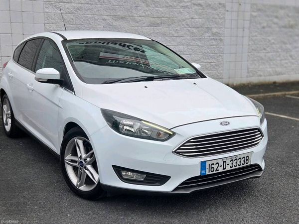 Ford Focus Hatchback, Petrol, 2016, White
