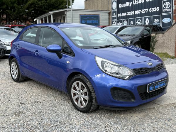 Kia Rio Hatchback, Petrol, 2014, Blue