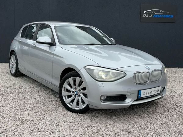 BMW 1-Series Hatchback, Petrol, 2014, Silver