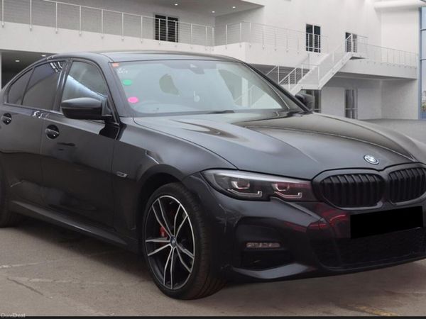 BMW 3-Series Saloon, Petrol Hybrid, 2022, Black