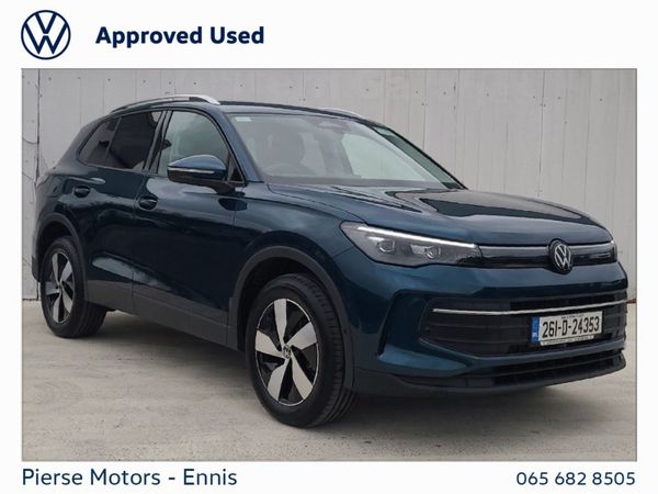 Volkswagen Tiguan SUV, Petrol Plug-in Hybrid, 2026, Blue