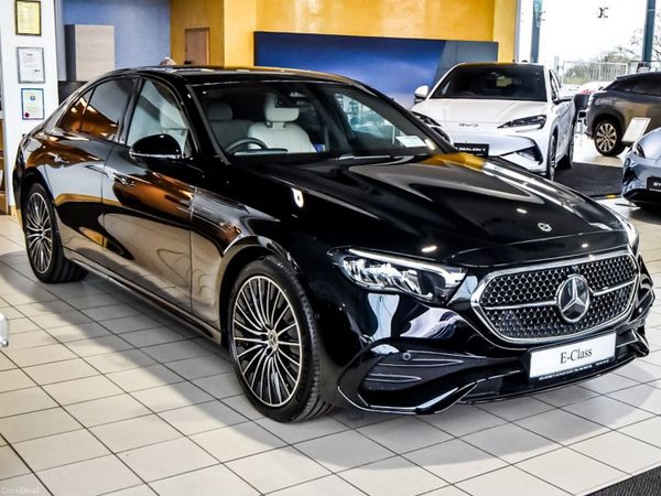 Mercedes-Benz E-Class Saloon, Diesel Plug-in Hybrid, 2026, Black