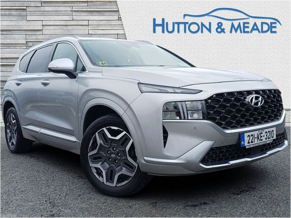 Hyundai Santa Fe SUV, Petrol Plug-in Hybrid, 2022, Silver