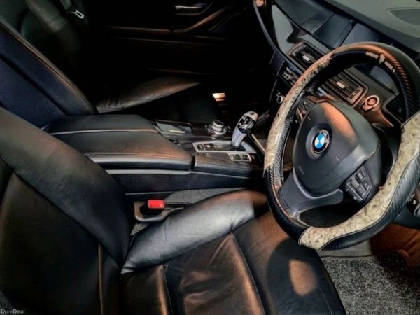 BMW 5-Series Saloon, Diesel, 2012, Silver