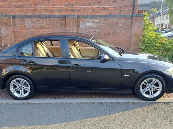 BMW 3-Series Saloon, Petrol, 2008, Black