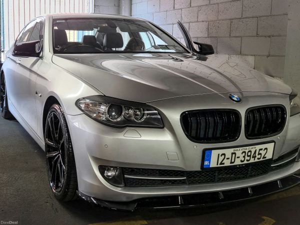BMW 5-Series Saloon, Diesel, 2012, Silver