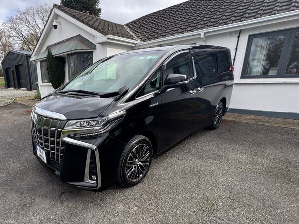 Toyota Alphard MPV, Petrol Hybrid, 2019, Black
