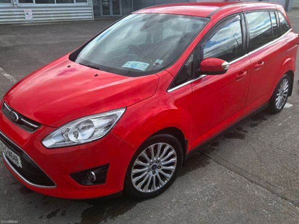 Ford Grand C-Max MPV, Diesel, 2015, Red