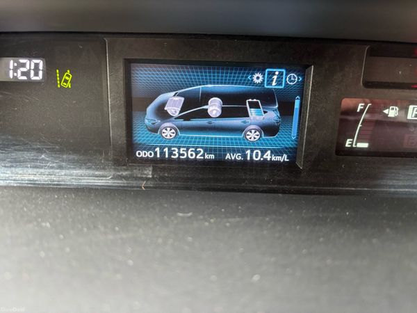 Toyota Prius MPV, Petrol Hybrid, 2016, Black