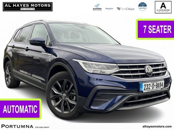 Volkswagen Tiguan Allspace SUV, Diesel, 2023, Blue