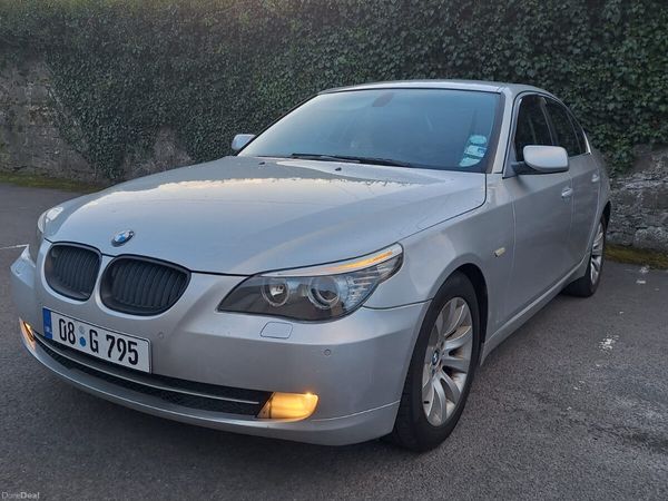 BMW 5-Series Saloon, Diesel, 2008, Silver