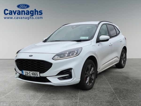 Ford Kuga SUV, Petrol Plug-in Hybrid, 2023, White