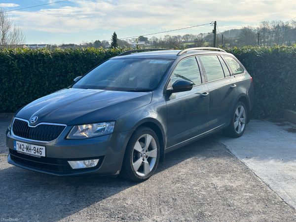 Skoda Octavia Estate, Diesel, 2014, Grey