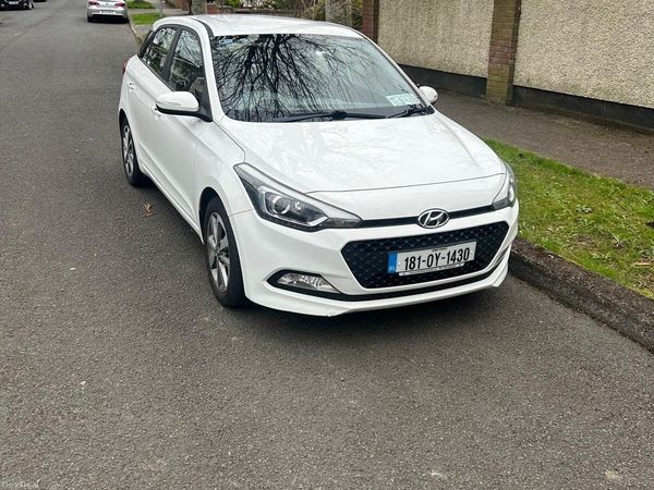 Hyundai i20 Hatchback, Petrol, 2018, White