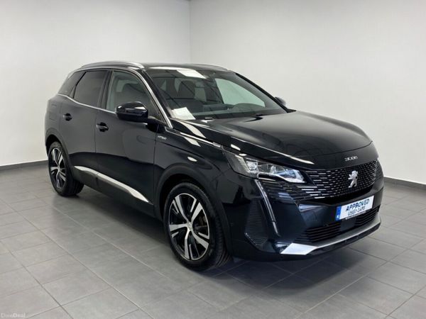 Peugeot 3008 Hatchback, Petrol Plug-in Hybrid, 2021, Black