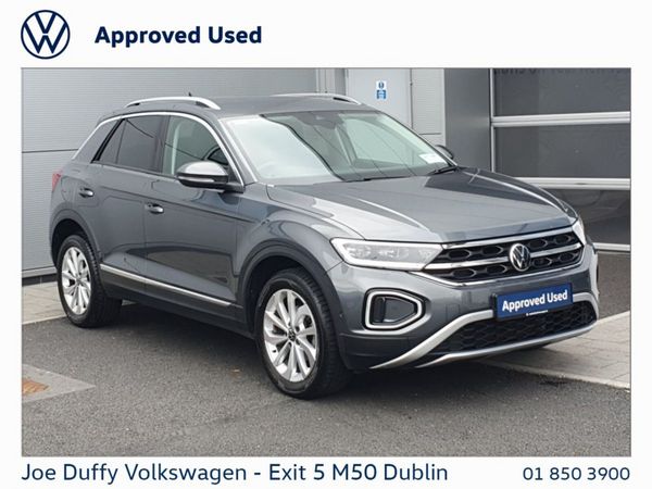 Volkswagen T-Roc SUV, Petrol, 2023, Grey