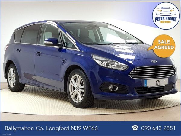 Ford S-Max MPV, Diesel, 2017, Blue