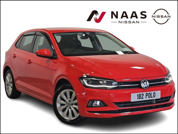 Volkswagen Polo Hatchback, Petrol, 2018, Red
