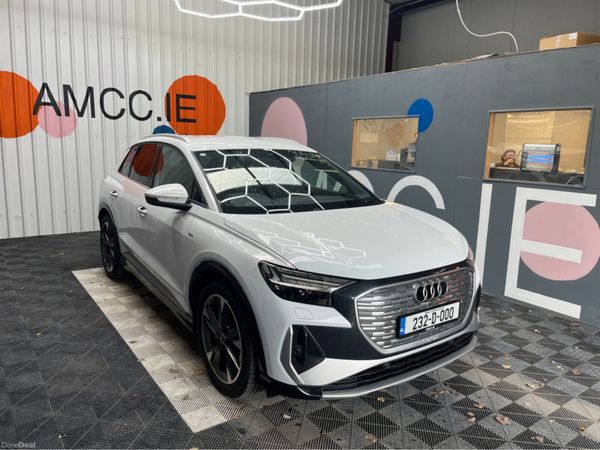 Audi Q4 e-tron SUV, Electric, 2023, White