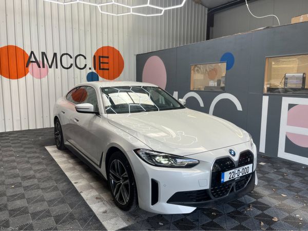 BMW i4 Saloon, Electric, 2022, White