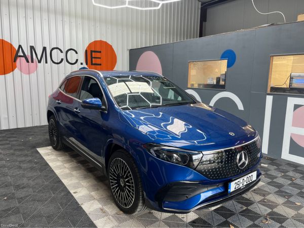 Mercedes-Benz EQA SUV, Electric, 2021, Blue