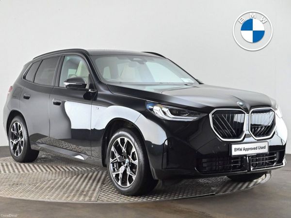 BMW X3 SUV, Petrol Plug-in Hybrid, 2025, Black