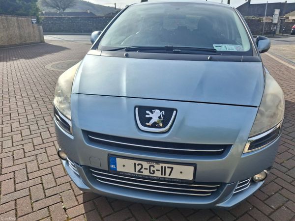 Peugeot 5008 MPV, Diesel, 2012, Blue