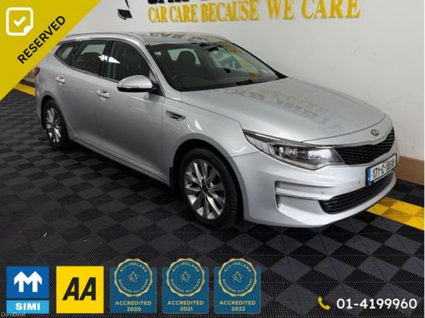Kia Optima Estate, Diesel, 2017, Silver