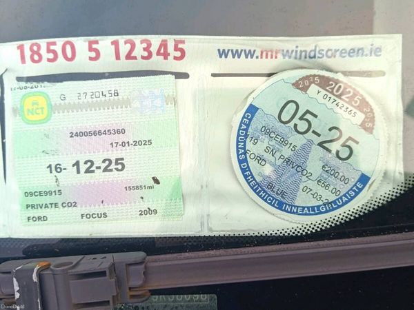 Ford Focus Hatchback, Diesel, 2009, Blue