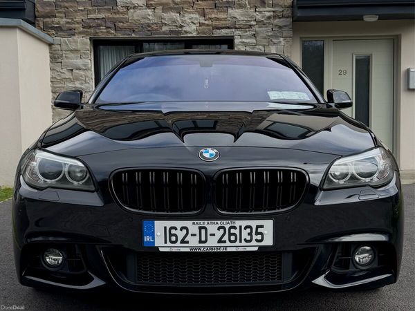 BMW 5-Series Saloon, Diesel, 2016, Black