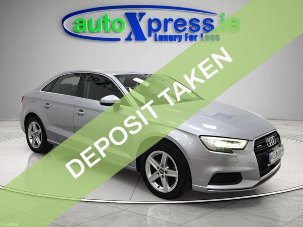 Audi A3 Saloon, Petrol, 2017, Silver