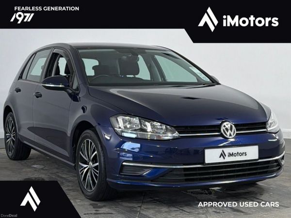 Volkswagen Golf Hatchback, Diesel, 2017, Blue