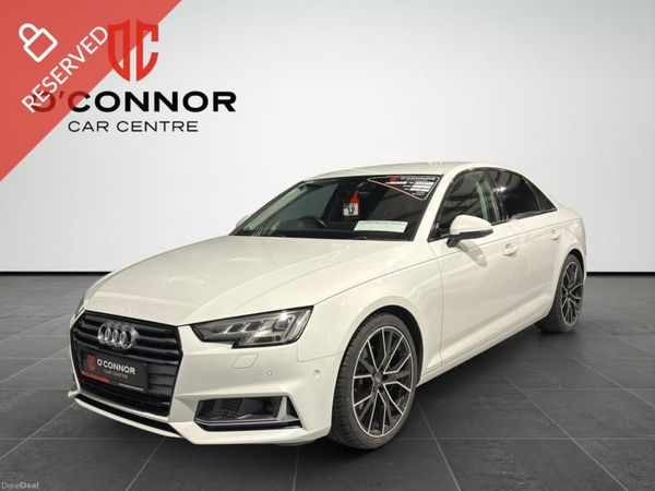 Audi A4 Saloon, Petrol, 2020, White