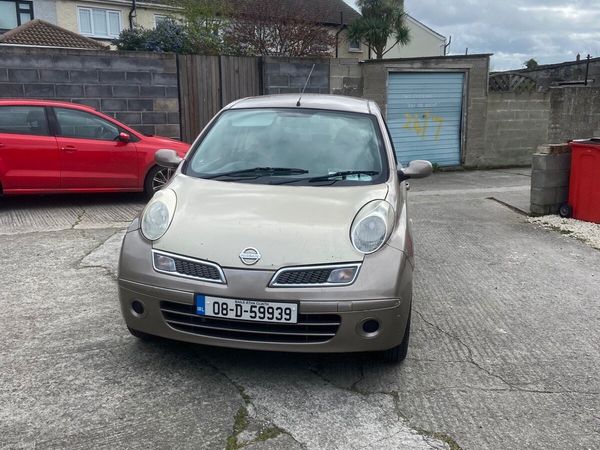 Nissan Micra Hatchback, Petrol, 2008, Gold