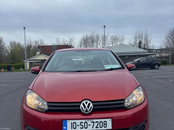 Volkswagen Golf Hatchback, Diesel, 2010, Red