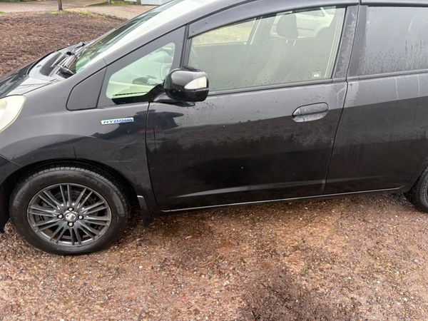 Honda Fit Hatchback, Petrol Hybrid, 2013, Black