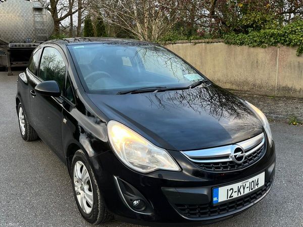 Opel Corsa Hatchback, Petrol, 2012, Black