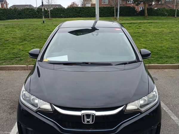 Honda Fit Hatchback, Petrol Hybrid, 2017, Black