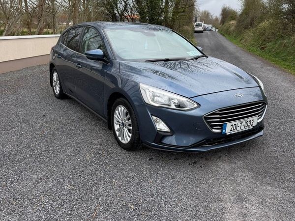 Ford Focus Hatchback, Diesel, 2020, Blue