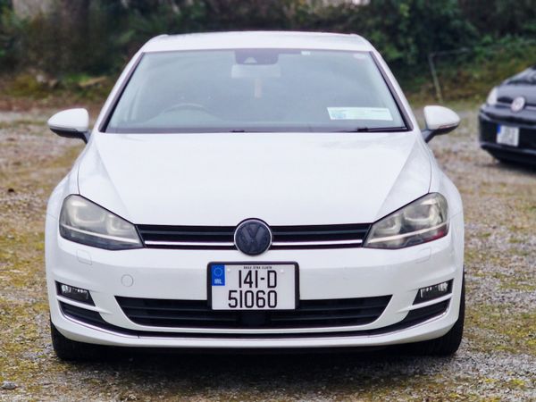 Volkswagen Golf Hatchback, Petrol, 2014, White