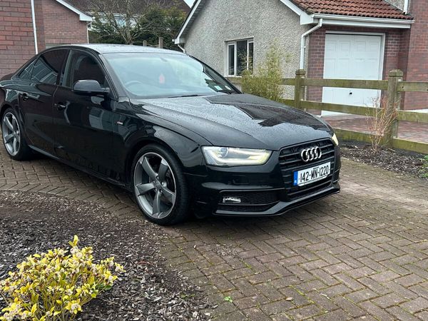 Audi A4 Saloon, Diesel, 2014, Black