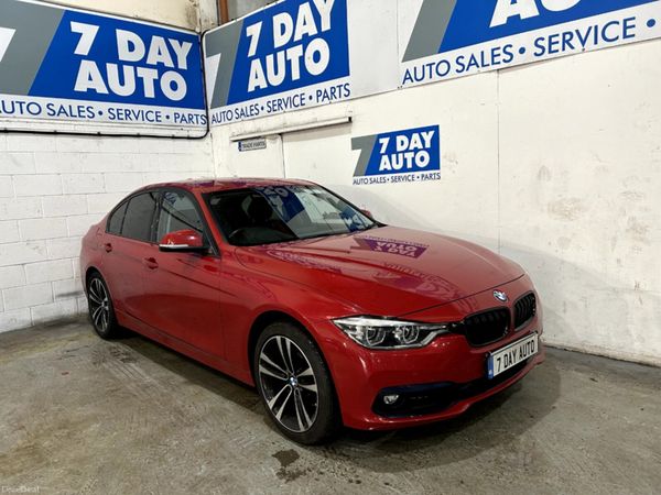 BMW 3-Series Saloon, Diesel, 2018, Red