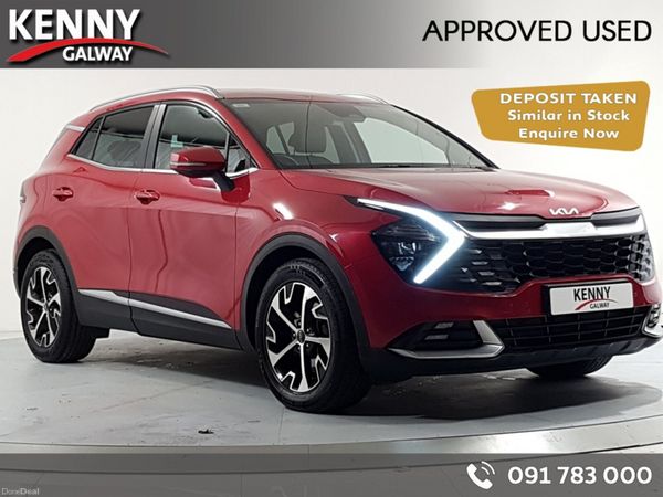 Kia Sportage MPV, Diesel Hybrid, 2022, Red
